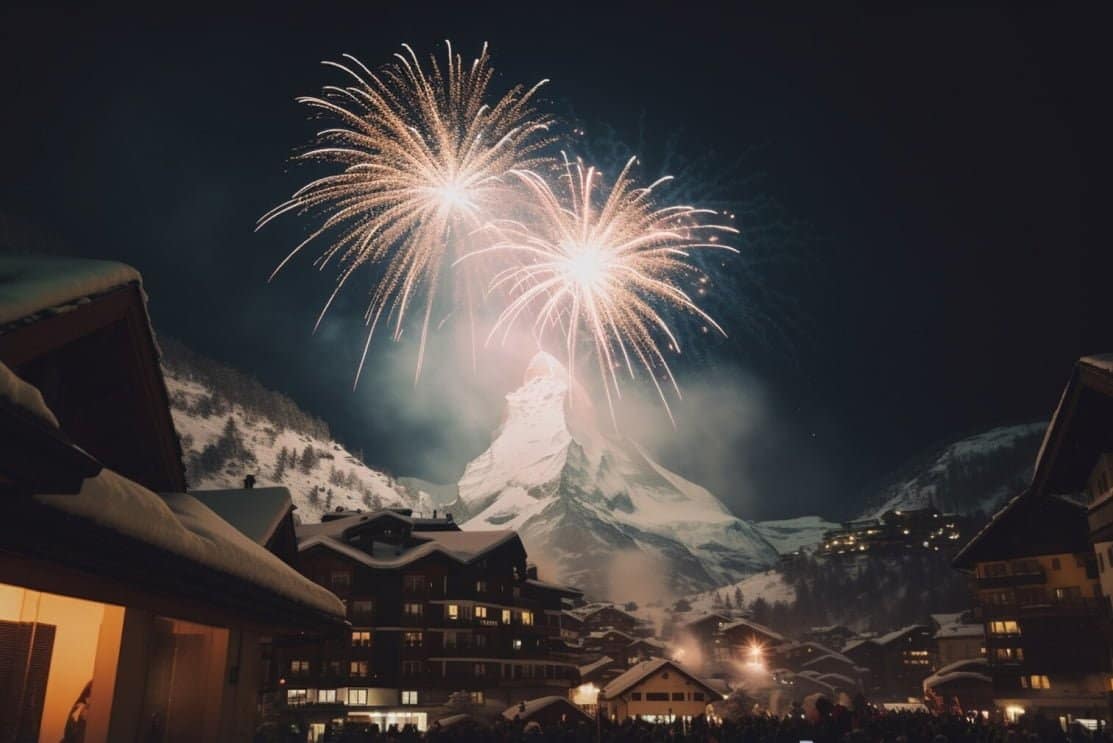 New Year in the mountains of Svaneti