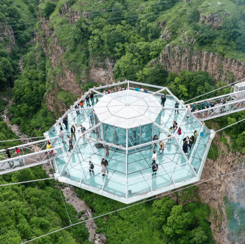 8-day sightseeing tour - spectacular Dashbashi Canyon