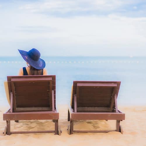 Royal rest on healing sandy beaches