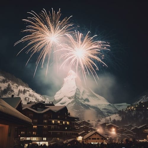 New Year in the mountains of Svaneti