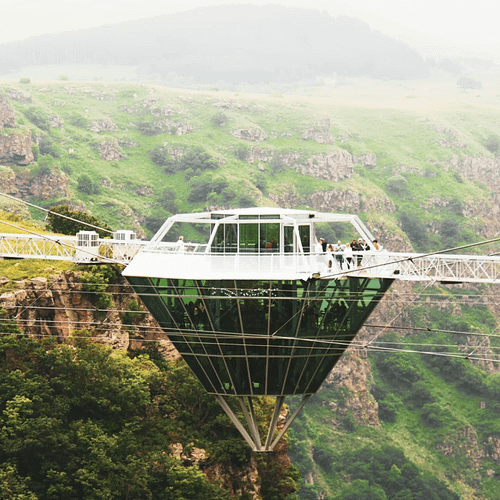 Excursion to Dashbashi Canyon and Diamond Bridge