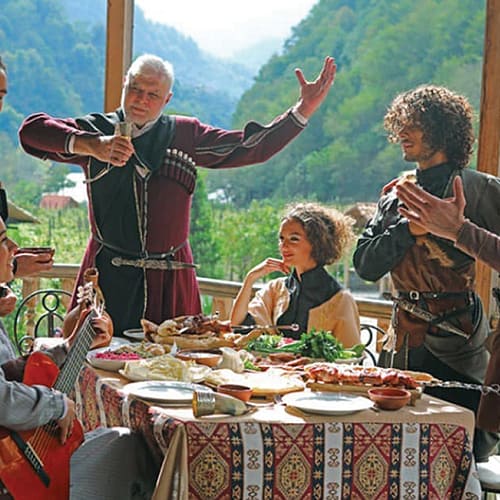 Birthday party in Georgia on a 5-day trip + GIFT