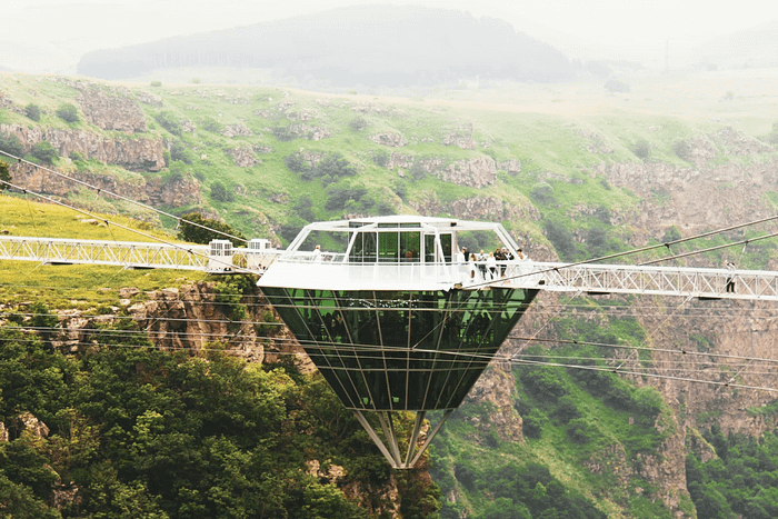 Excursion to Dashbashi Canyon and Diamond Bridge